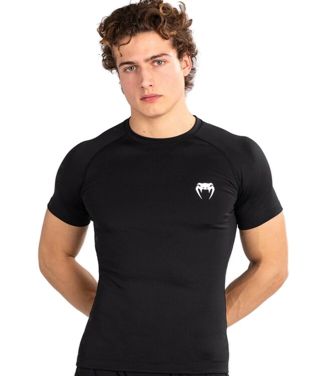 Venum Venum Contender Rashguard Schwarz Weiß