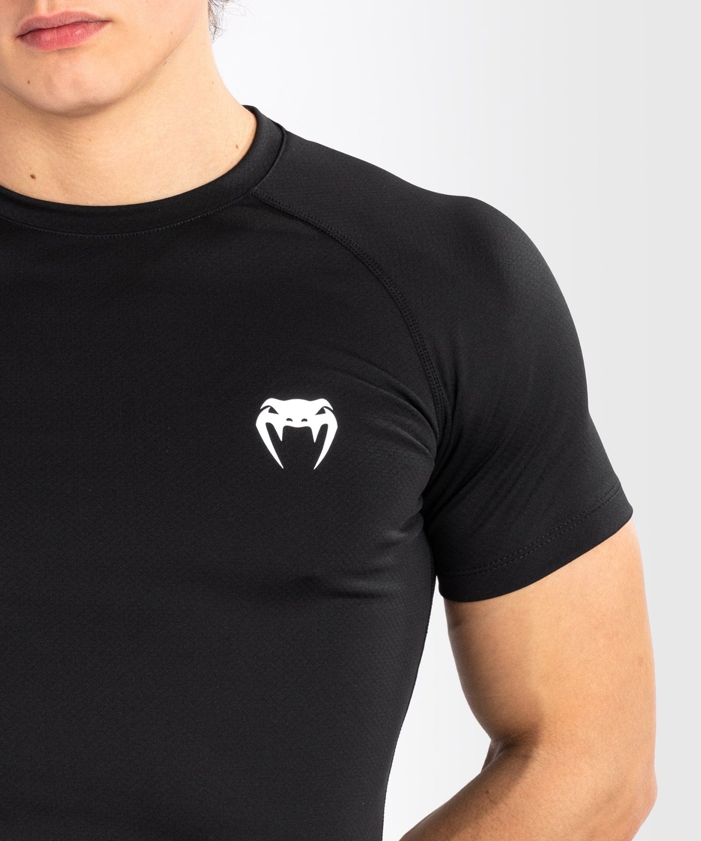 Venum Contender 4.0 T-Shirt - Classic Fit MMA & Training Tee With Large Front Graphic & Back Logo - View #3