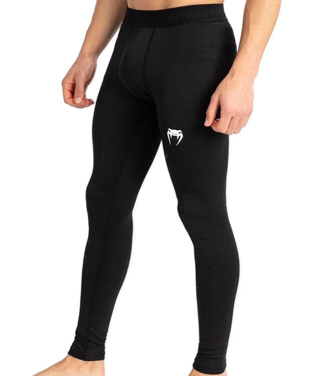 Venum Contender Sports Leggings Spats Black White