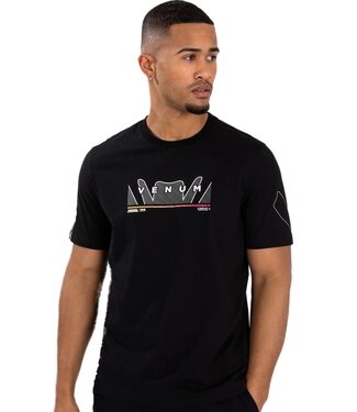 Venum Venum T-shirt Snake Print Katoen Zwart