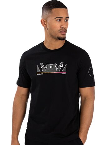 Venum Venum Snake Print T-Shirt Cotton Black