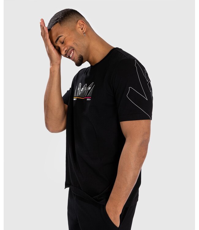 Venum Venum Snake Print T-Shirt Cotton Black