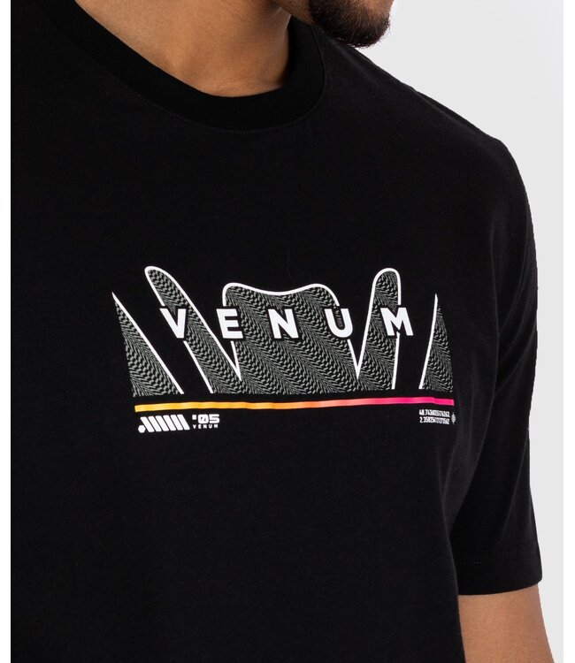 Venum T-shirt Snake Print Katoen Zwart