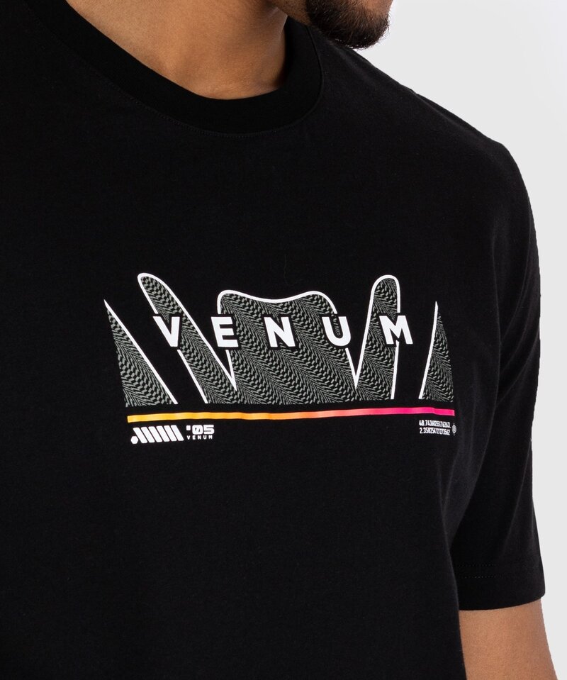 Venum Venum T-shirt Snake Print Katoen Zwart