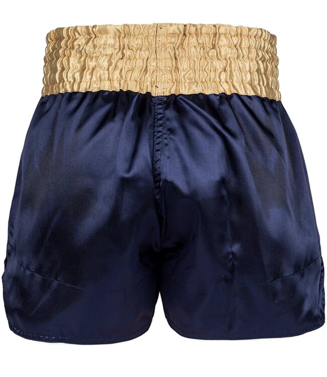 Venum Classic Muay Thai Shorts Navy Blue Gold