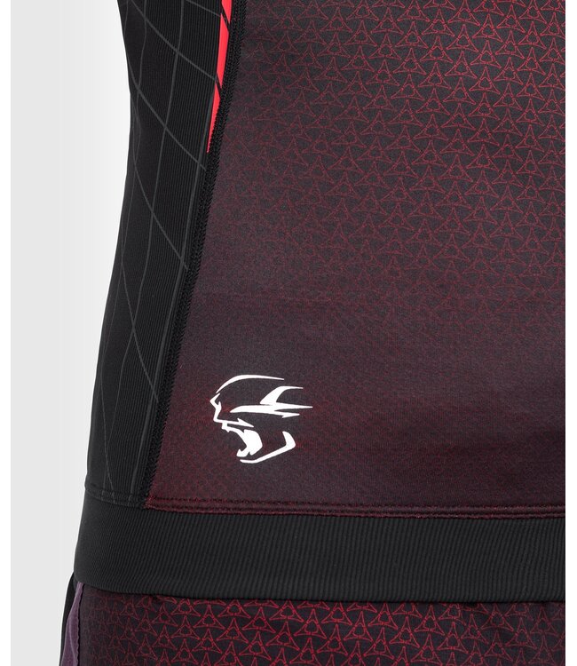 Venum x Dodge Banshee Rashguard Schwarz Rot