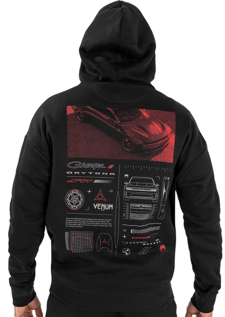 Venum Venum x Dodge Banshee Unisex Hoodie Zwart Rood