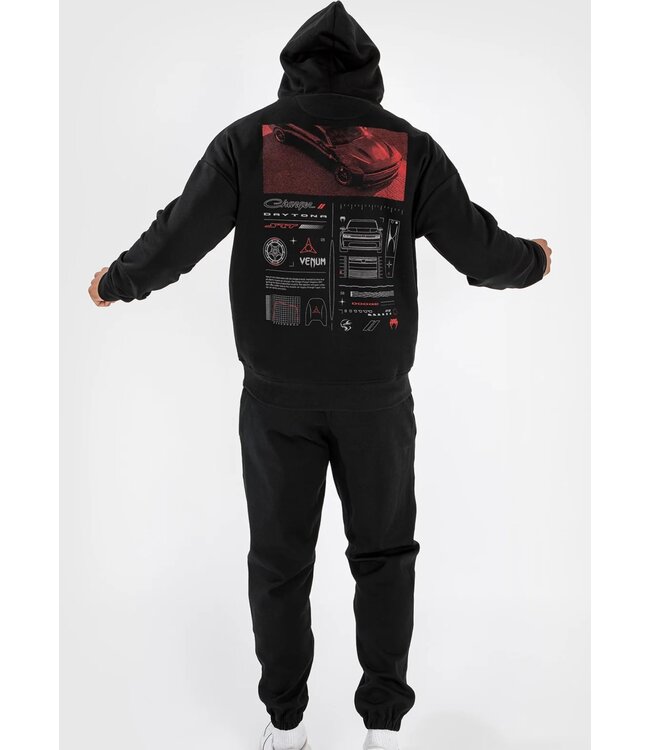 Venum x Dodge Banshee Unisex Hoodie Zwart Rood