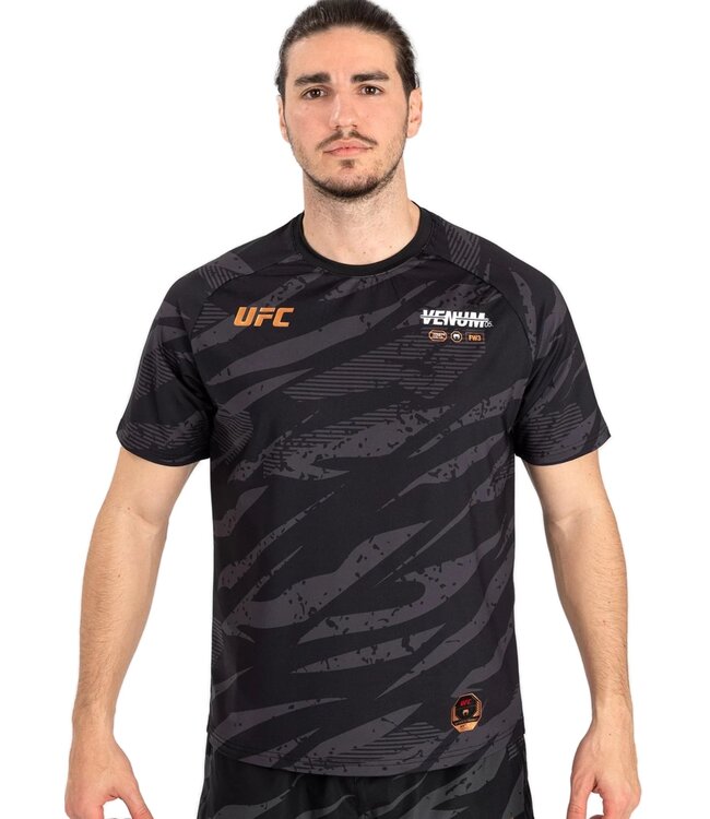 UFC by Venum Adrenaline Fight Week T-Shirt Dry Tech Urban Camo