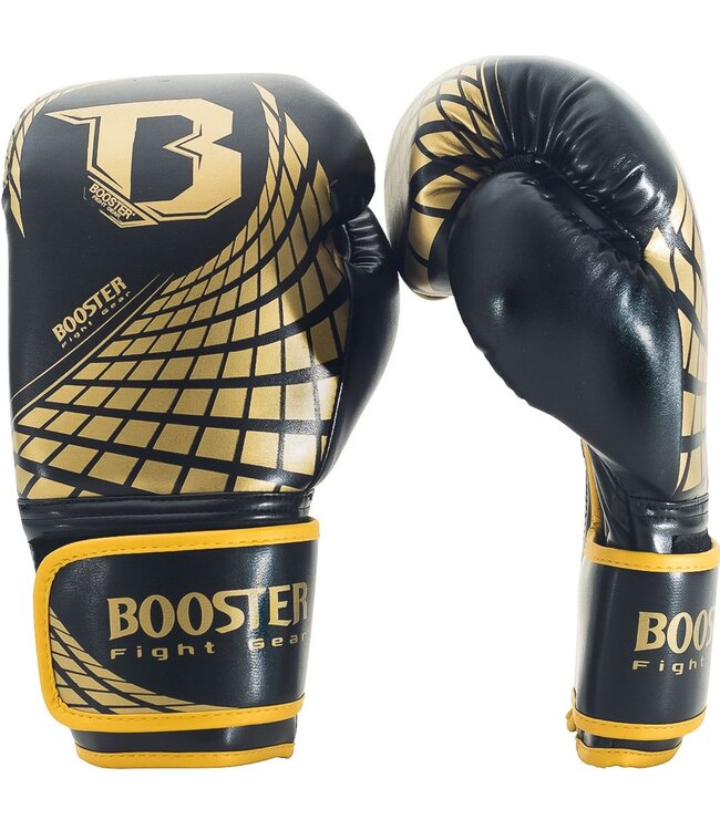 Booster BFG CUBE Boxhandschuhe Schwarz Gold
