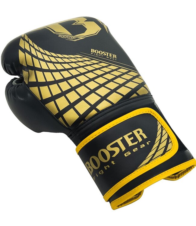 Booster Booster BFG CUBE Boxhandschuhe Schwarz Gold