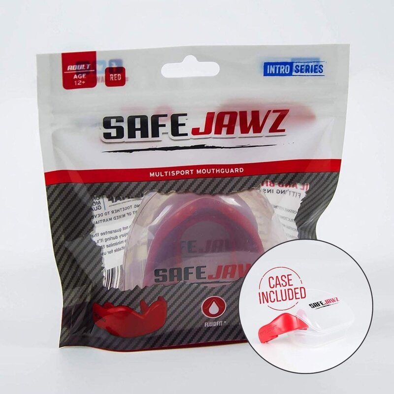 SAFEJAWZ SAFEJAWZ® Intro Series Mond- Gebitsbeschermer Rood