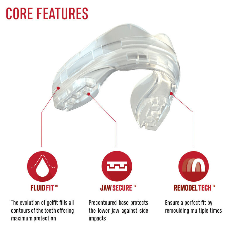 SAFEJAWZ SAFEJAWZ® ORTHO SERIES Mouthguard Braces Transparent