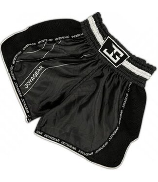 JOYAGEAR JOYA Muay Thai Short Essential Schwarz Weiß
