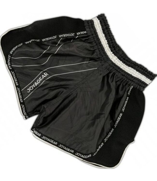 Joya JOYA Muay Thai Short Essentieel Zwart Wit