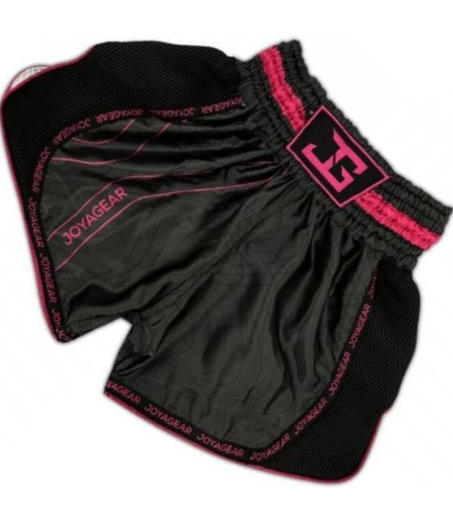 Joya JOYA Muay Thai Short Essential Zwart Roze