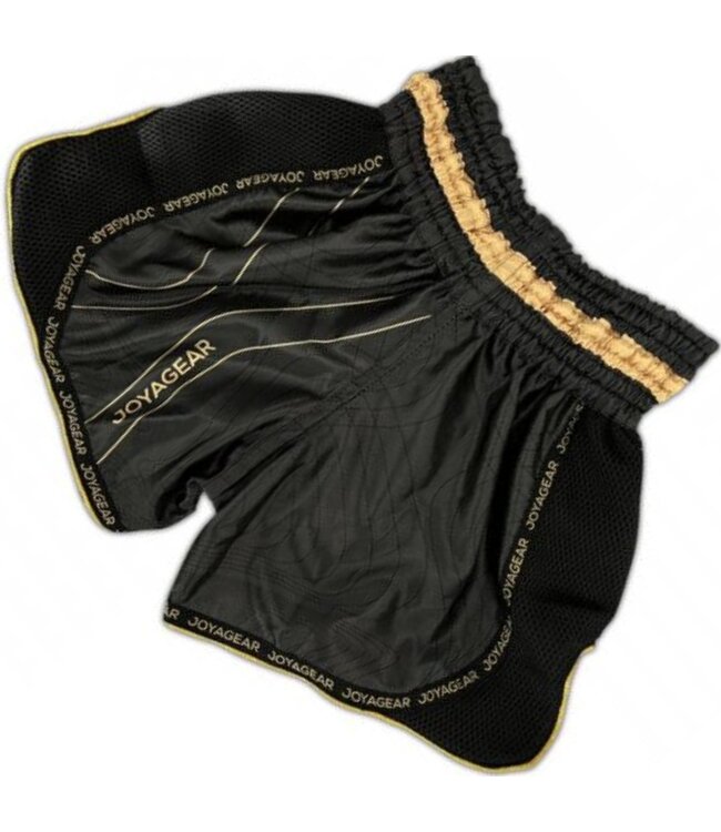Joya JOYA Muay Thai Short Essential Zwart Goud