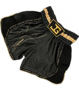 Joya JOYA Muay Thai Short Essential Zwart Goud