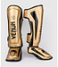 Venum Muay Thai Kickboxen Schienbeinschoner Elite Gold Schwarz