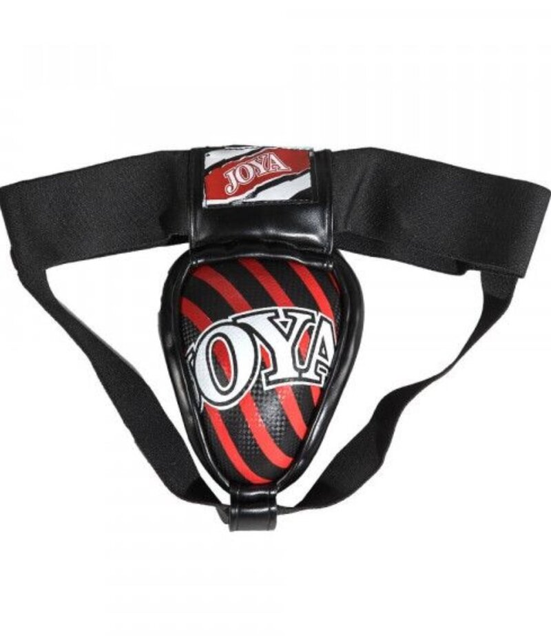 Twins Special Joya Groin Guard Steel Cross Protector Black Red