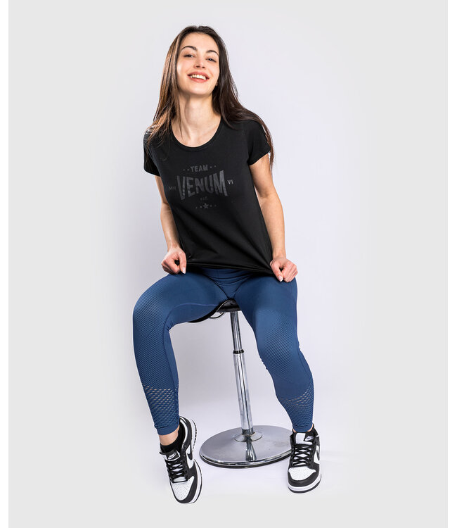 Venum Team 2.0 T-Shirt Damen Schwarz Schwarz