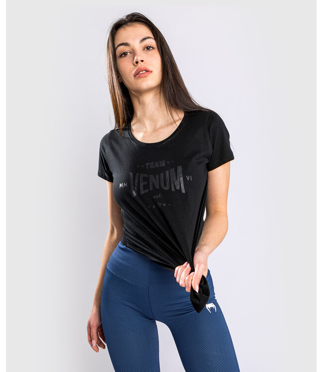 Venum Team 2.0 T-Shirt Damen Schwarz Schwarz