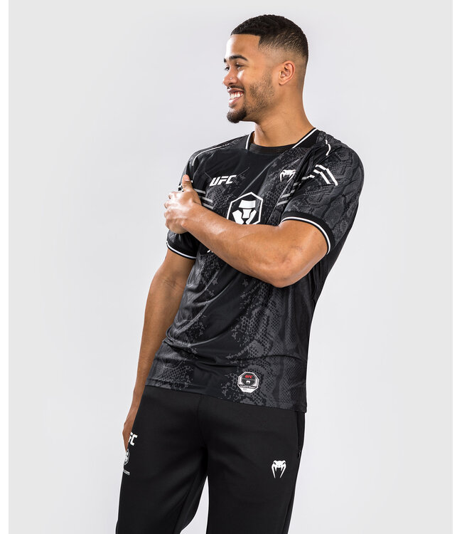 UFC x Venum Adrenaline Fight Week Dry-Tech T-Shirt Zwart