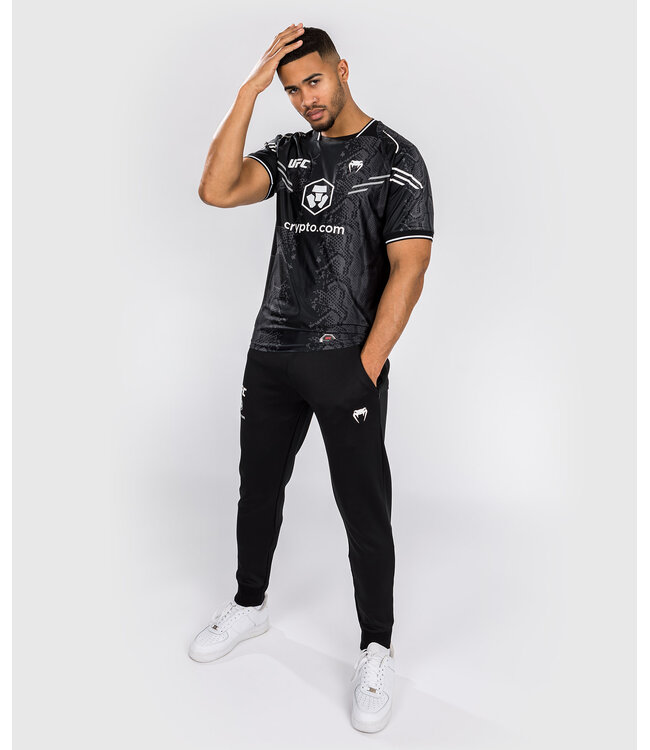 UFC x Venum Adrenaline Fight Week Dry-Tech T-Shirt Zwart
