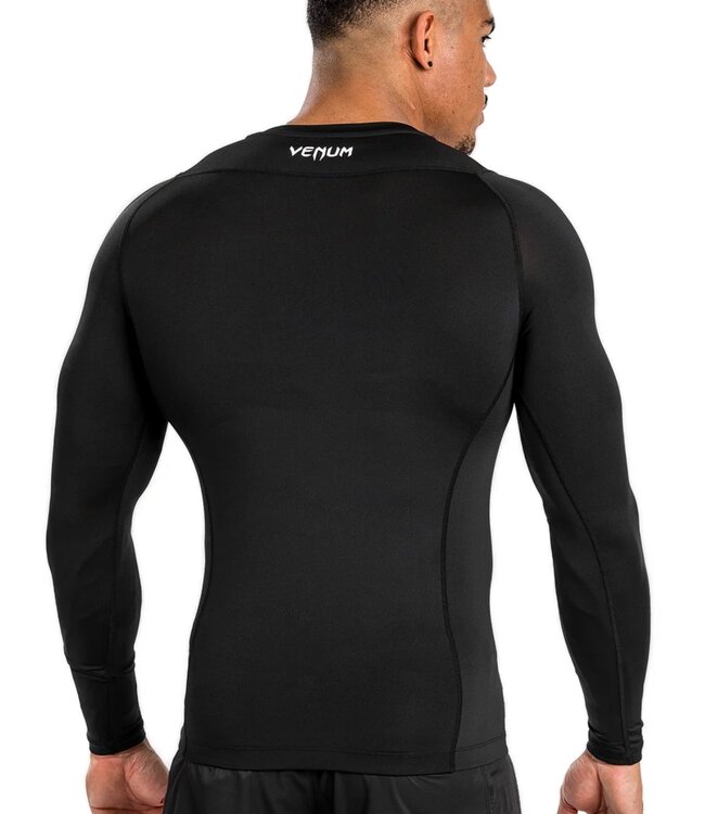 Venum Venum Attack Rashguard Lange Mouwen Zwart Grijs