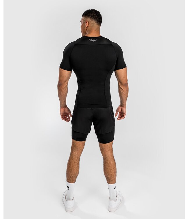 Venum Venum Attack Rashguard Compression Shirt Black Grey