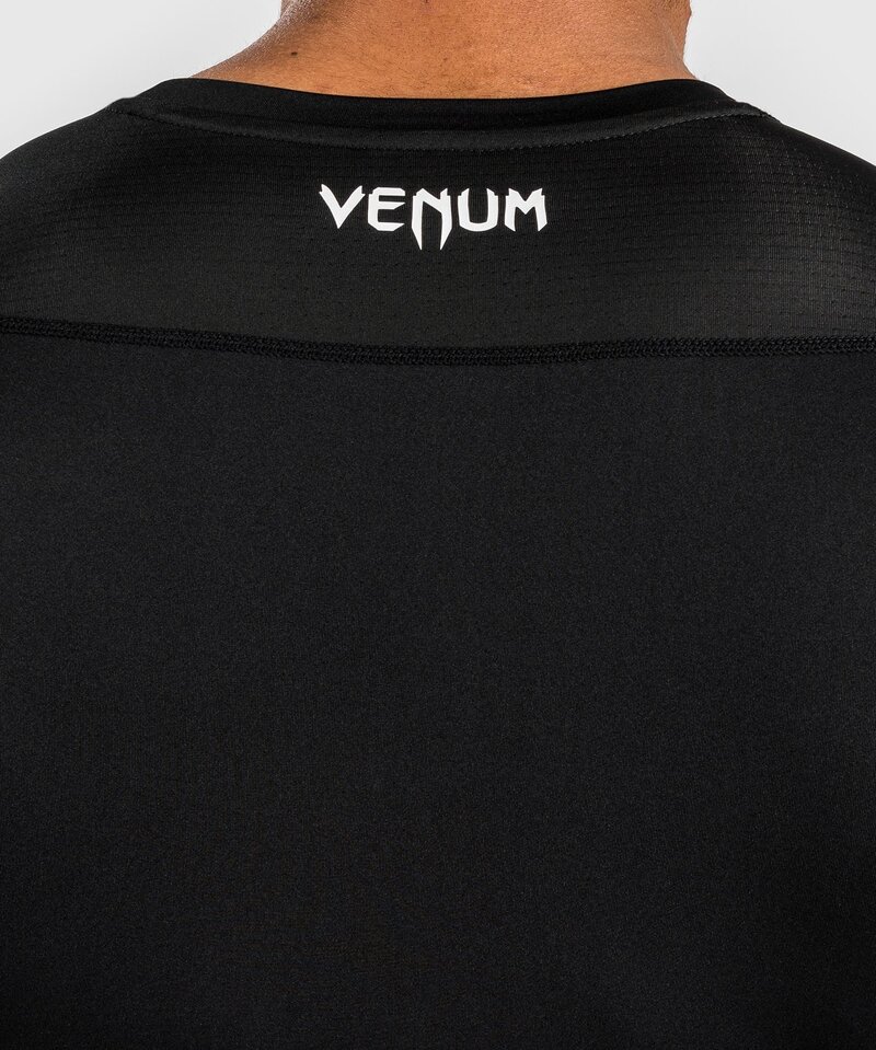 Venum Venum Attack Rashguard Kompressions T-Shirt Schwarz Grau