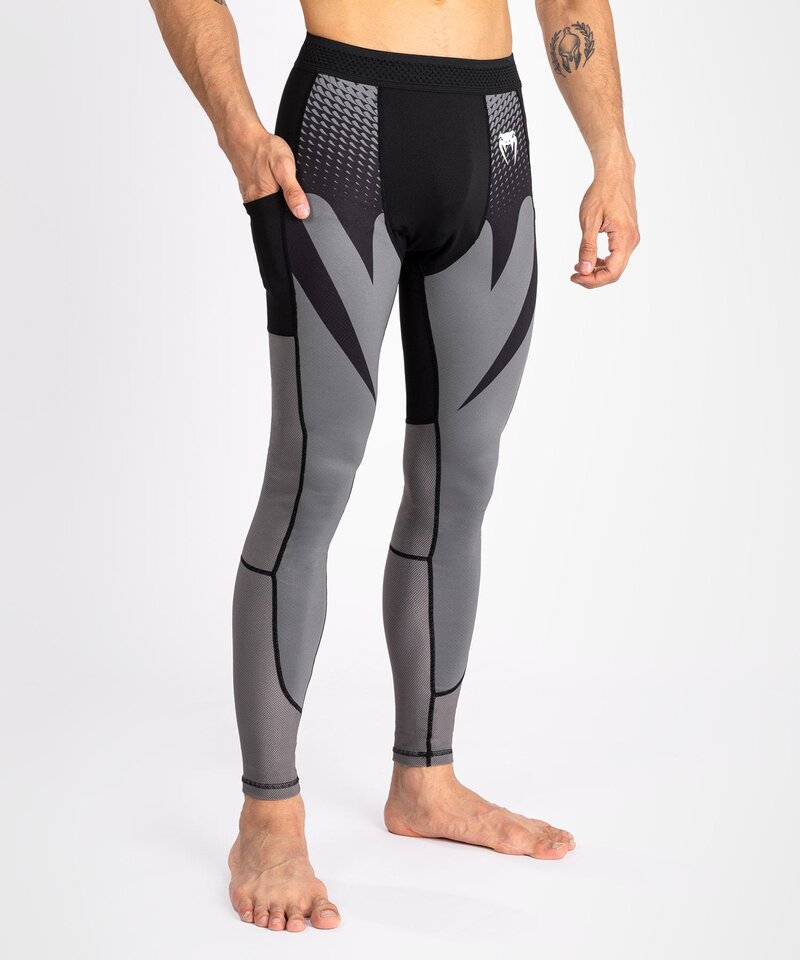 Venum Venum Attack Sportlegging Spats Zwart Grijs