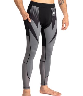 Venum Venum Attack Sports Leggings Spats Black Grey