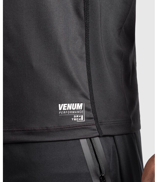 Venum Adrenaline Herren Dry-tech T-Shirt Rot Schwarz