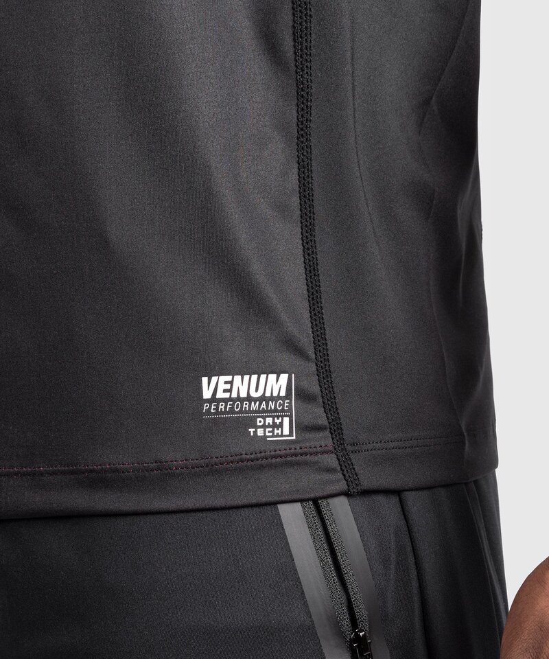 Venum Venum Adrenaline Herren Dry-tech T-Shirt Rot Schwarz