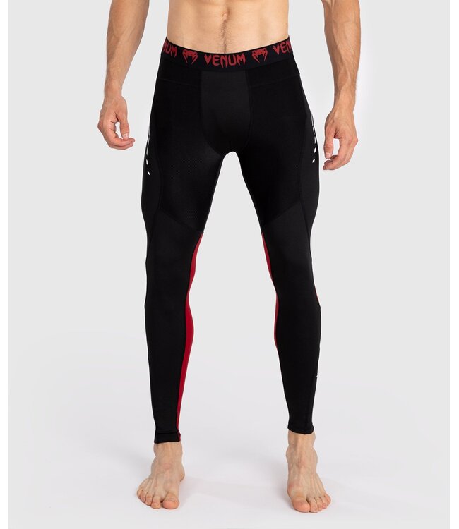 Venum Adrenaline Sportleggings Heren Spats Zwart Rood