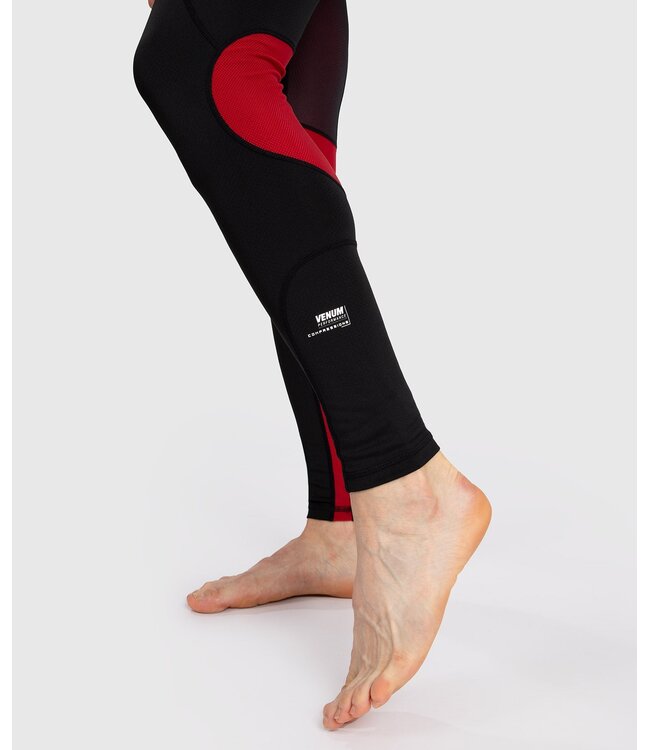 Venum Adrenaline Sportleggings Heren Spats Zwart Rood