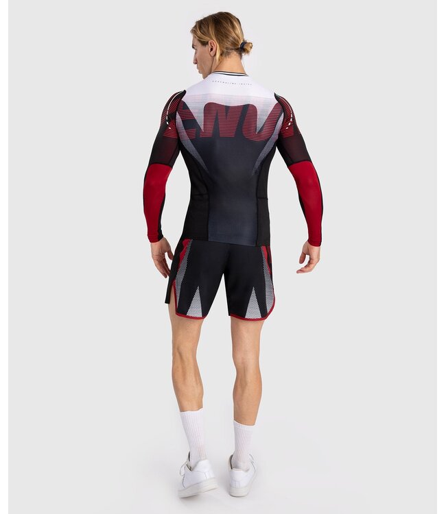 Venum Venum Adrenaline Rashguard Lange Mouwen Rood Zwart