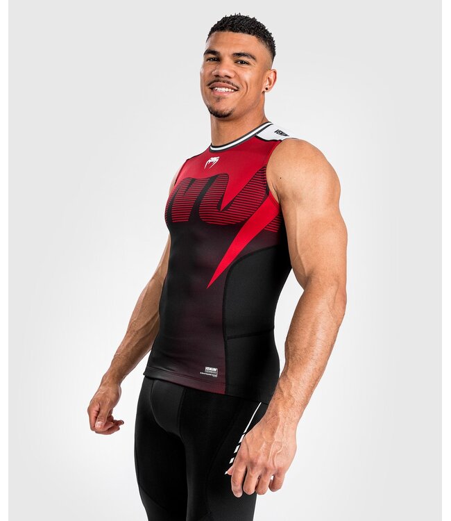 Venum Adrenaline Mouwloze Rashguard Rood Zwart