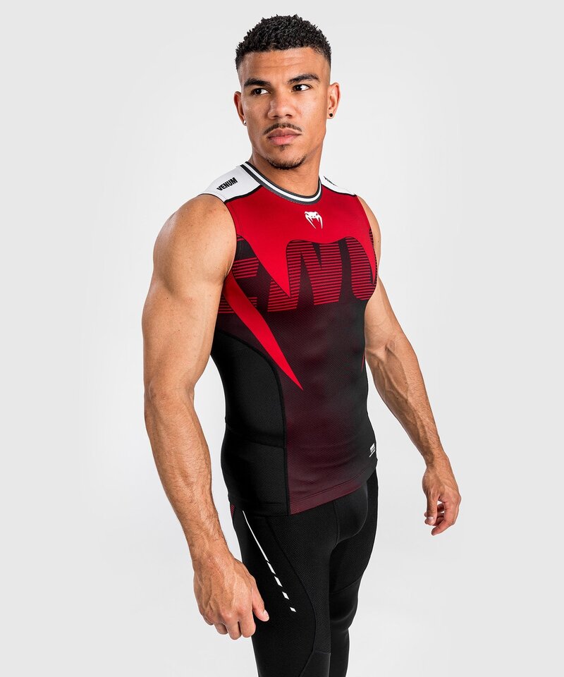 Venum Venum Adrenaline Mouwloze Rashguard Rood Zwart