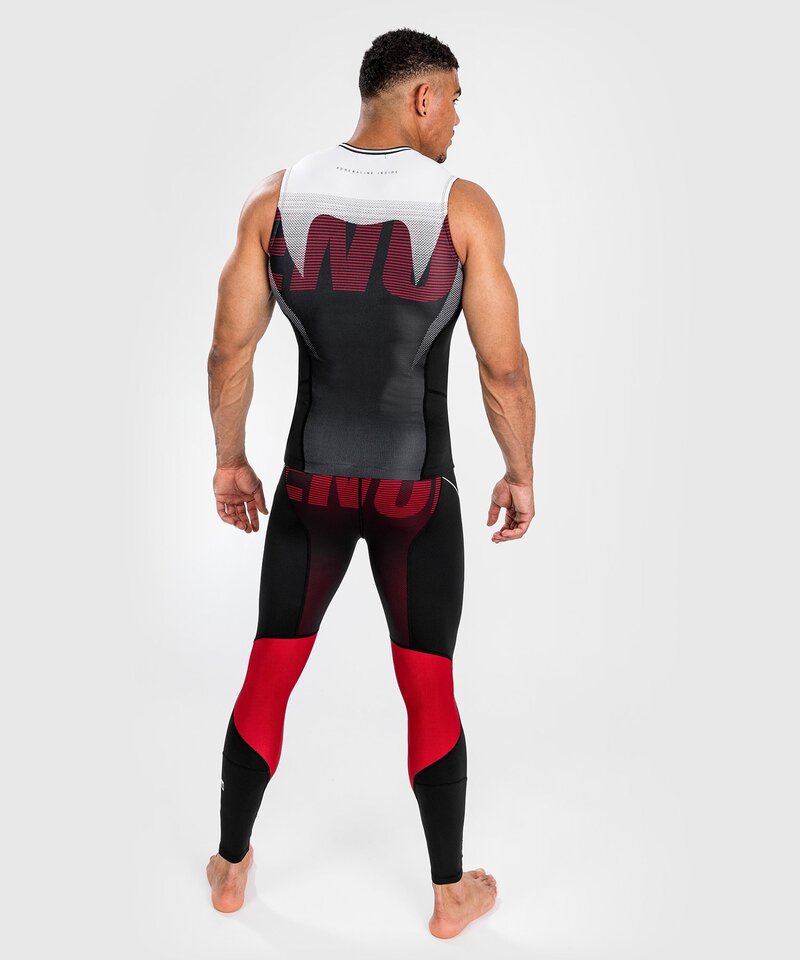 Venum Venum Adrenaline Mouwloze Rashguard Rood Zwart