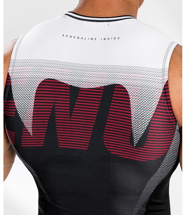 Venum Adrenaline Mouwloze Rashguard Rood Zwart