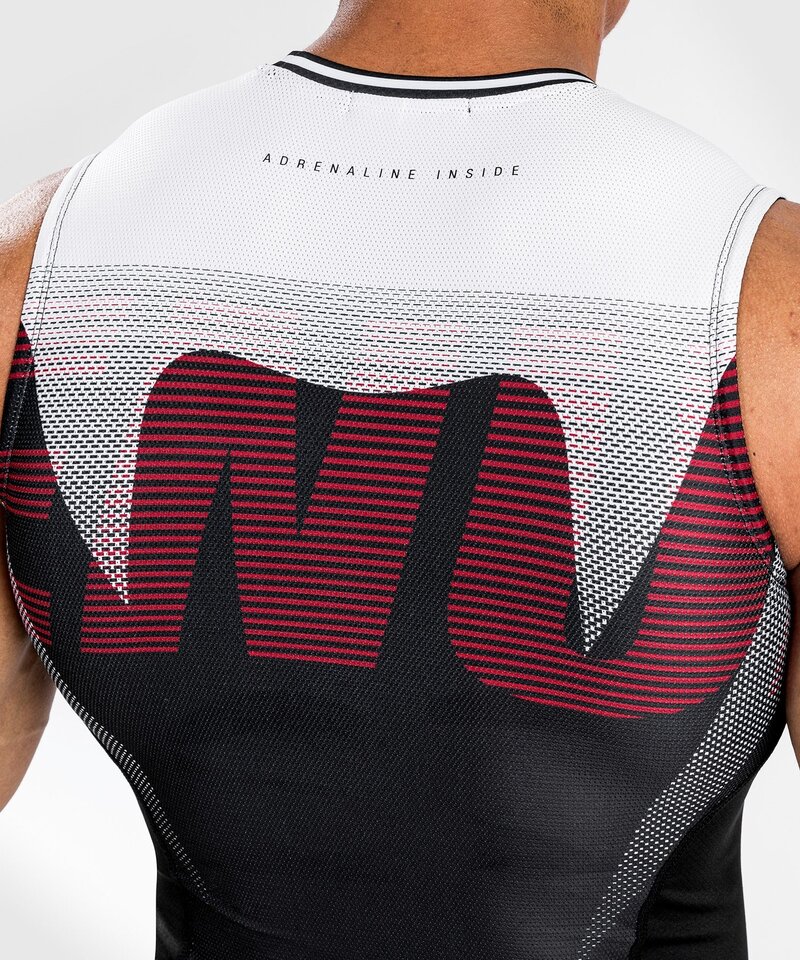 Venum Venum Adrenaline Mouwloze Rashguard Rood Zwart