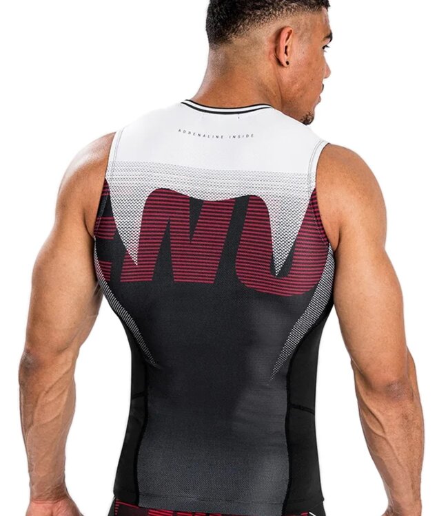 Venum Adrenaline Mouwloze Rashguard Rood Zwart