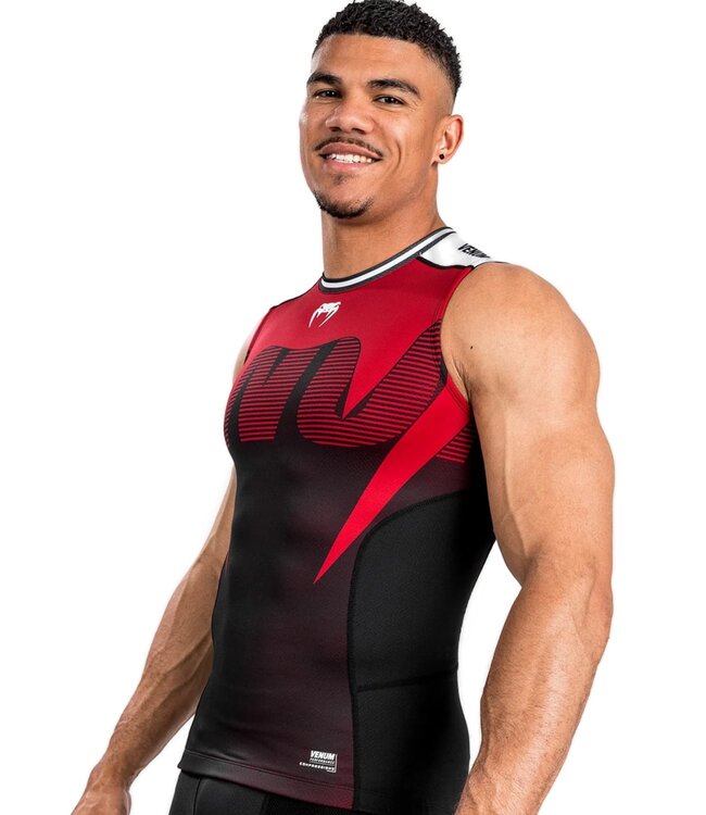 Venum Venum Adrenaline Mouwloze Rashguard Rood Zwart