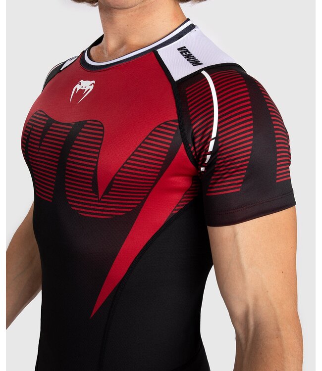 Venum Adrenaline Rashguard Rood Zwart