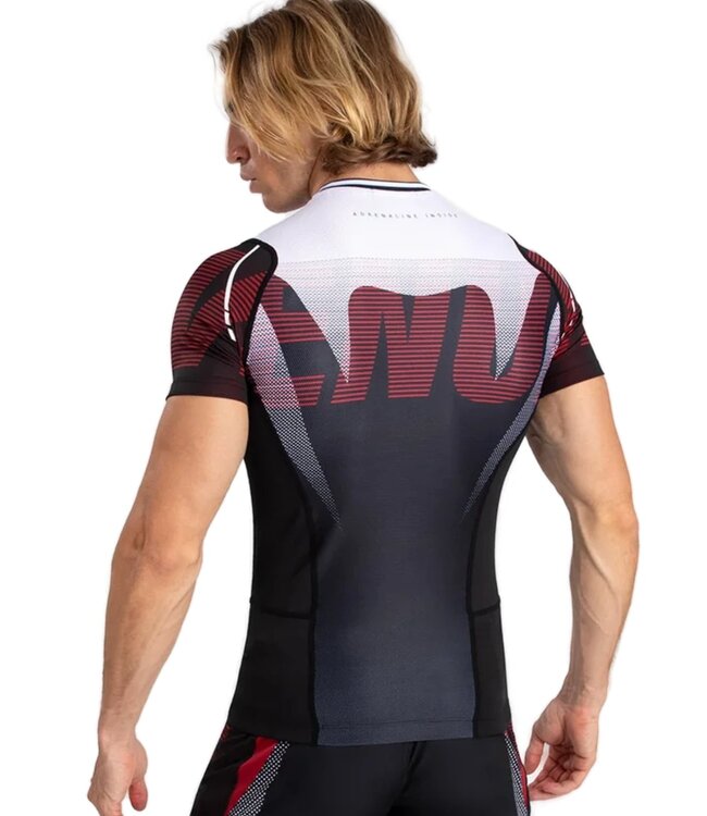 Venum Adrenaline Rashguard Red Black