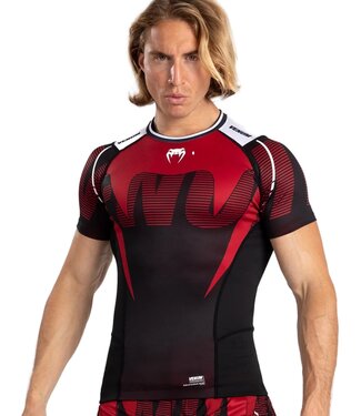 Venum Venum Adrenaline Rashguard Red Black Venum Venum Adrenaline Rashguard Red Black