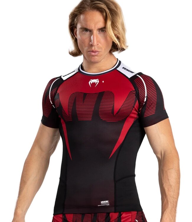 Venum Venum Adrenaline Rashguard Rood Zwart