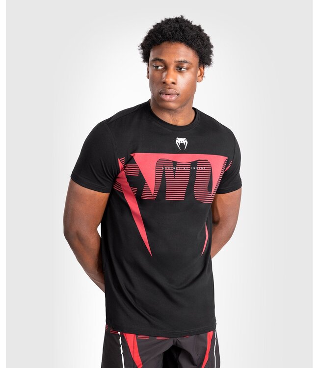 Venum Adrenaline T-Shirt Baumwolle Schwarz Rot
